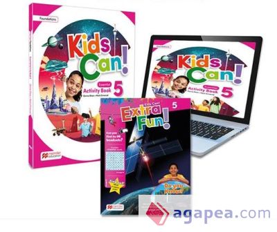 KIDS CAN! Foundations 5 Essential Activity Book & Extra Fun: con acceso a la versión digital
