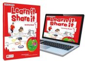 Portada de Learn it Share it 1 Activity Book Capital: cuaderno actividades versión MAYÚSCULA impreso/digital