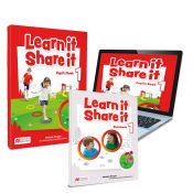 Portada de Learn it Share it 1 Pupil's Book: Sharebook & libro de texto impreso con acceso a la versión digital