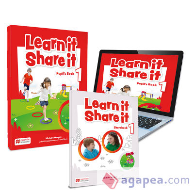 Learn it Share it 1 Pupil's Book: Sharebook & libro de texto impreso con acceso a la versión digital