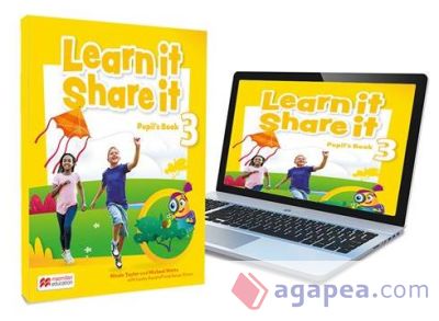 Learn it Share it 3 Pupil's Book: libro de texto impreso con acceso a la versión digital