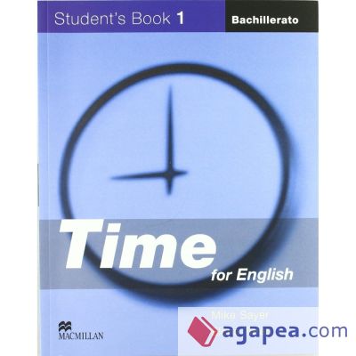 TIME FOR ENGLISH 1 Sb Pk Cast