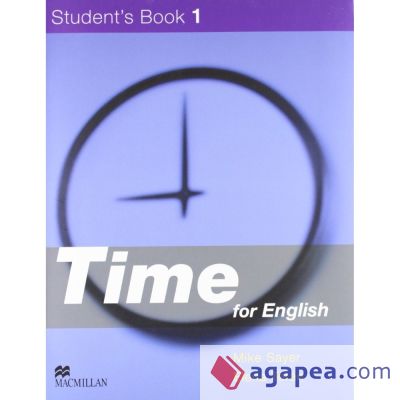 TIME FOR ENGLISH 1 Sb Pk Eng
