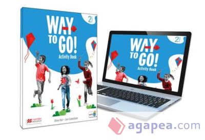 Way to Go! 2 Activity Book: Cuaderno de actividades impreso con acceso a la versión digital