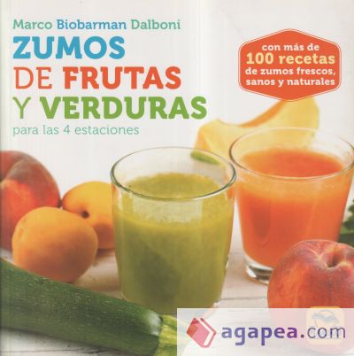 ZUMOS DE FRUTAS Y VERDURAS . PARA LAS 4 ESTACIONES