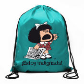 Portada de Bolsa de cuerdas Mafalda ¡Estoy indignada!