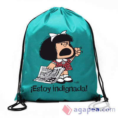 Bolsa de cuerdas Mafalda ¡Estoy indignada!