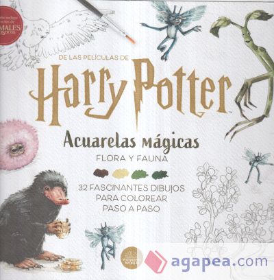 Harry Potter: Acuarelas mágicas. Flora y fauna