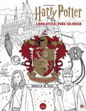 Portada de Harry Potter. Gryffindor: El libro oficial para colorear