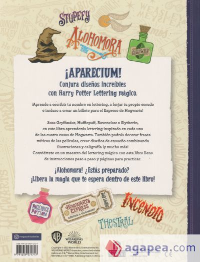 Harry Potter. Lettering mágico