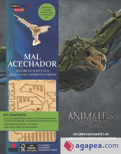 Incredibuilds Animales Fantásticos y dónde encontrarlos: Mal Acechador 3D