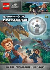 Portada de Jurassic World LEGO: Aventuras con dinosaurious