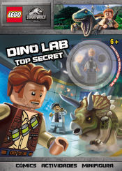 Portada de Lego Jurassic World. Dino lab top secret