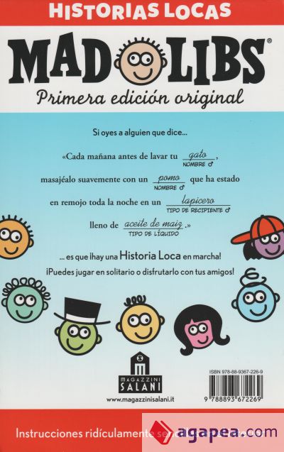 Mad Libs. Historias locas. Original