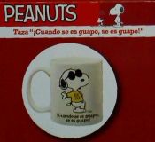 Taza Peanuts Snoopy. ¡Cuando se es guapo, se es guapo!
