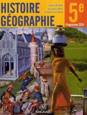 Portada de Histoire Géographie, 5éme