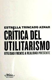 Portada de CRITICA DEL UTILITARISMO