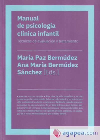 Manual de psicología clínica infantil (NE)