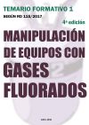 Manipulación de equipos con gases fluorados