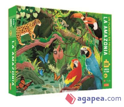 Amazonas. 220 Piezas. Con puzzle. Edic. ilustrado (Español)