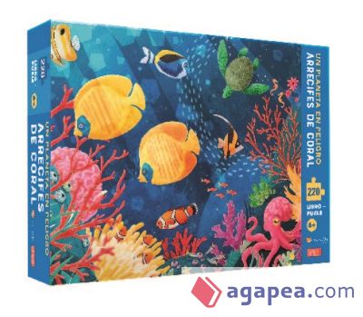 Arrecife De Coral. 220 Piezas. Con puzzle. Edic. ilustrado (Español)