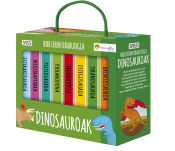 Portada de Dinosauroak. Mi Primera Biblioteca. (Los Vehiculos) Edic. ilustratua (Euskara)