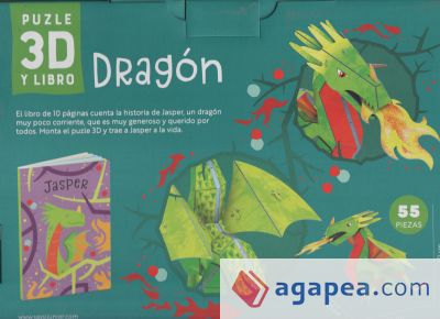 Dragon. 3D Niños. Con maqueta. Edic. ilustrado (Español)