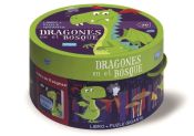 Portada de Dragones Del Bosque. Cajas Redondas. Con puzzle Edic. ilustrado (Español)