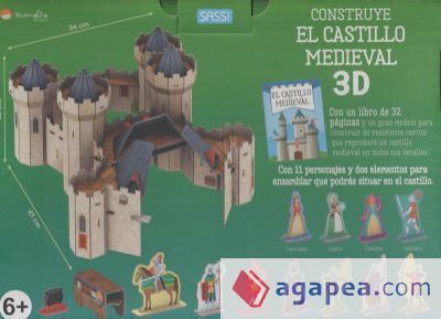 El Castillo Medieval. 3D Carton. Con maqueta. Edic. ilustrado (Español)