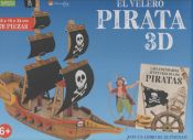 Portada de El Velero Pirata 3D. 3D Carton. Con maqueta. Edic. ilustrado (Español)