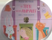 Portada de El tren de los animales. Puzle de viaje. Con puzzle Edic. ilustrado (Español)