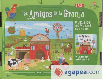 La Granja De Amigos. 30 Piezas. Con puzzle Edic. ilustrado (Español)