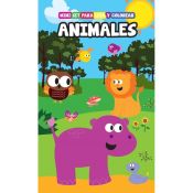 Portada de animales. Mini set para leer y colorear