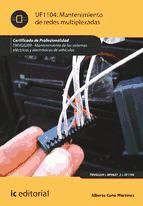 Portada de Mantenimiento de redes multiplexadas. TMVG0209 (Ebook)