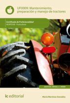 Portada de Mantenimiento, preparación y manejo de tractores. AGAF0108 (Ebook)