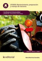 Portada de Mantenimiento, preparación y manejo de tractores. AGAH0108 (Ebook)