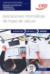 Manual. Aplicaciones informáticas de hojas de cálculo (UF0321). Certificados de profesionalidad. Financiación de empresas (ADGN0108)