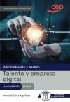 Manual. Talento y empresa digital (ADGD336PO). Especialidades formativas