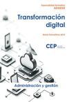 Manual. Transformaci&oacute;n digital (ADGD33). Especialidades formativas
