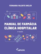 Portada de Manual de Farmácia Clínica Hospitalar (Ebook)