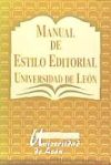 Manual de estilo editorial, Universidad de León