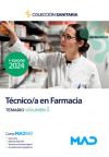 Manual del Técnico/a en Farmacia. Temario volumen 3
