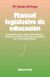 Manual legislativo de educación: normativa para Educación Infantil, Primaria y primer ciclo de Secundaria en el territorio MEC