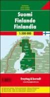 Mapa FINLANDIA 1:500.000