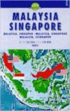 Mapa Malaysia y Singapure