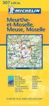 Mapa Meurthe Et Moselle, Meuse, Moselle 2002