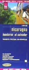 Mapa NICARAGUA - HONDURAS - EL SALVADOR -1:650000-