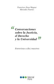 Portada de Conversaciones sobre la justicia, en derecho y la universidad