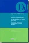 Portada de Derecho administrativo en la contratación entre privados