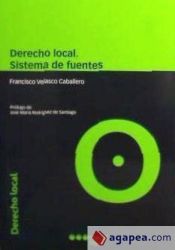 Portada de Derecho local. Sistema de fuentes